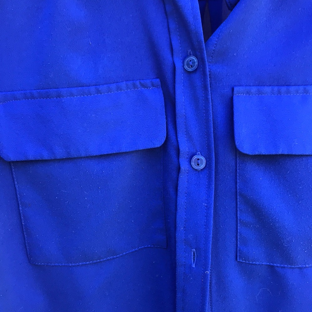 Blue button down - Picture 4 of 5